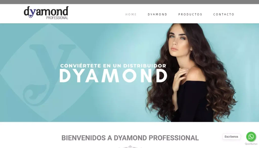 Dyamond Professional Ecuador Desarrollo de página web